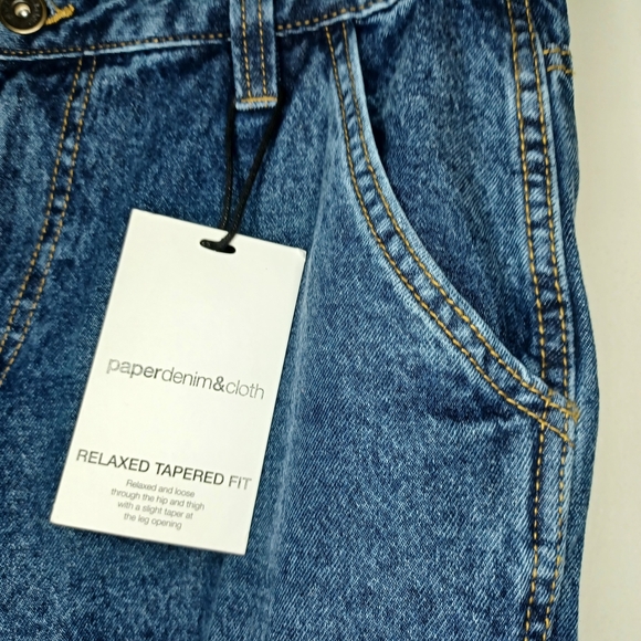 Paper Denim & Cloth Straight Fit Jeans - Deep Blue - Picture 14 of 14